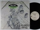 METALLICA And Justice For All ELEKTRA 2XLP VG+/VG++ 1st pressing SHRINK d
