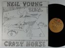 NEIL YOUNG & CRAZY HORSE Zuma REPRISE LP VG+ textured cover w/ lyric insert d
