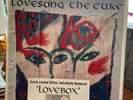 THE CURE LOVESONG 7” NUMBERED BOX SET w/LINEN PRINT MINT/VG 1989 UK PRESS