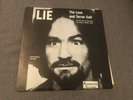 CHARLES MANSON LP LIE: THE LOVE AND TERROR CULT 1970 AWARENESS LABEL EX COND