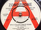 JOE COCKER WITH A LITTLE HELP FROM MY FRIENDS REGAL ZONOPHONE RARE DEMO MINT 7”