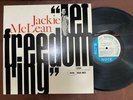 AUTOGRAPH  JACKIE McLEAN LET FREEDOM BLUE NOTE LIBERTY BST 84106 RVG US ST LP