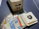 Record Store Liquidation 180+ 45's Records Jukebox 7” Box 31 Plastic Sleeves