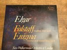 SRCS77 Elgar: Falstaff; Enigma Variations. NPO Andrew Davis. Lyrita LP NEW Rare