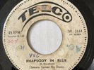 calypso CLARENCE CURVAN Rhapsody In Blue 45 Brazilian Love Song TRINIDAD Telco
