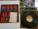 KISS ALIVE II DOUBLE LP CASABLANCA NBLP 7076-2 1977 ORIG. VG VG+ TATTOOS BOOK