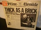 JETHRO TULL - THICK AS A BRICK org.UK 1st.Press.aus 1972 im Zeitungscover