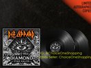 AUTOGRAPHED SIGNED New Def Leppard Diamond Star Halos Vinyl 2 LP