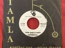 Downbeats - Your Baby's Back / Request Of A Fool - Tamla PROMO - RARE SOUL 45