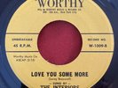 The Interiors - Echoes / Love You Some More - Worthy - RARE DOOWOP SOUL 45