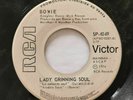 DAVID BOWIE - Rebel Rebel / Lady Grinning Soul - RARE MEXICO 45 promo