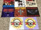 GUNS N' ROSES LIES KNOCKIN' ON HEAVEN'S DOOR PARADISE CITY ROCK 8X VINYL LP LOT