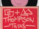 80s Electronic Pop THOMPSON TWINS squares triangles Rare 1980 UK 7