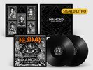 DEF LEPPARD - DIAMOND STAR HALOS 2LP WITH SIGNED / AUTOGRAPHED LITHOGRAPH