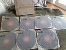 Records Seeburg 7 pc set Matching Christmas