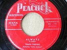 The TEMPO TOPPERS Always / Rice & Beans R&B doowop '54 Peacock 45 Little Richard