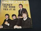 The Beatles-Ticket To Ride/Yes It Is-Vinyl 45 w/Picture Sleeve