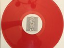 Joy Division Unknown Pleasures Vinyl LP Textured Cover Translucent Ruby Red vG+