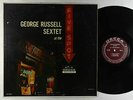 George Russell Sextet - At The Five Spot LP - Decca - DL 9220 Mono DG VG+