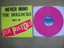 SEX PISTOLS LP - never mind the bollocks...............pink vinyl.