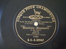 Léon Beyle Tenor Massenet Grisélidis Single Side 78 RPM G&T G.C.-3-32042