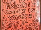 Bipo CRACK IS WACK Sealed Original KEITH HARING Howard Hesseman Record Coll