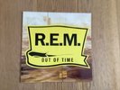 R.E.M. - OUT OF TIME LP - 1991 Warner Bros + INNER - WX 404  EXCELLENT