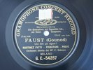 Martinez-Patti Pignataro Preve Gounod Faust 78RPM Gramophone G&T GC 54287
