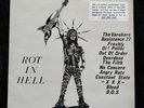 ROT IN HELL Compilation Vinyl LP RED RHINO ASS15 UK Punk Varukers Oi Polloi