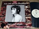 Joan Jett and The Blackhearts Pure and Simple LP Shiny M- Gold Promo Stamped