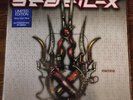 Static-X Machine Limited SILVER SWIRL BLUE ETCHED vinyl 2 LP SIGNED  NEW/SEALED