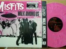 MISFITS Walk Among Us PINK VINYL Hot Topic Exclusive LP MINT-  Danzig Samhain
