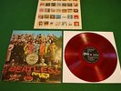 Beatles Sgt. Peppers Japan LP 1st press 1967 red vinyl Odeon OP-8163