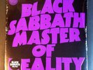 Black Sabbath Master Of Reality Eu Vinyle Re LP BMG 2020 Relief (Neuf/Scellé)