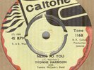 YVONNE HARRISON**NEAR TO YOU**ROCKSTEADY**THE CALTONE LABEL**HEAR IT