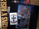 GUNS N' ROSES - APPETITE FOR DESTRUCTION Vinyl LP 1987 original insert & sticker