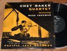 Chet Baker Quartet VG++ 1st DG Pacific Jazz 10