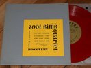 Zoot Sims Quartet EX  Rare Red Wax DG 1st Discovery 10