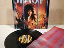 W.A.S.P.  Inside the Electric Circus  1986 pressing LP with poster