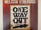MELISSA ETHERIDGE ' ONE WAY OUT SIGNED / AUTOGRAMM  VINYL LP LIMITED