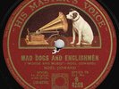 Noël Coward - Mad Dogs And Englishmen / Let's Say Goodbye (Shellac, 10