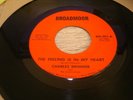Rare Northern Soul Original Charles Brimmer The feeling is in my heart Broadmoor