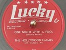 78 RPM - The Hollywood Flames, Lucky 001 