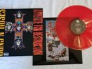 Guns N' Roses Appetite For Destruction Red Vinyl lp VG+ VG+