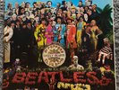 THE BEATLES   'SGT. PEPPER'   ORANGE LABEL MISS-PRINT  DISC AND COVER EX