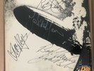 led zeppelin mothership full band autograph