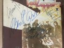 led zeppelin ii vinyl Full Band Autograph
