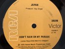 JAPAN - DON'T RAIN ON MY PARADE - AUSTRALIAN ORIG 1978 NEW WAVE SYLVIAN