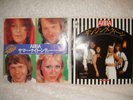 ABBA - 8 X  JAPANESE SINGLES  WITH LYRIC SHEETS DANCING QUEEN-VOULEZ VOUS- + 6 O