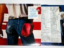 BRUCE SPRINGSTEEN BORN IN THE USA LP ORIGINAL PRESS IN SHRINK W/ HYPE STICKER NM